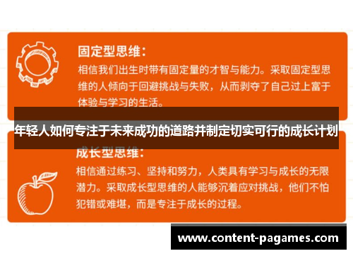 年轻人如何专注于未来成功的道路并制定切实可行的成长计划
